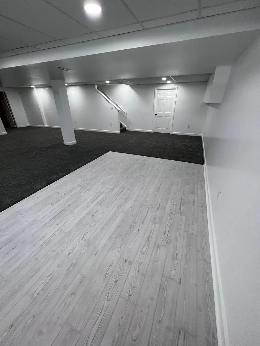 Finished basement in Reisterstown